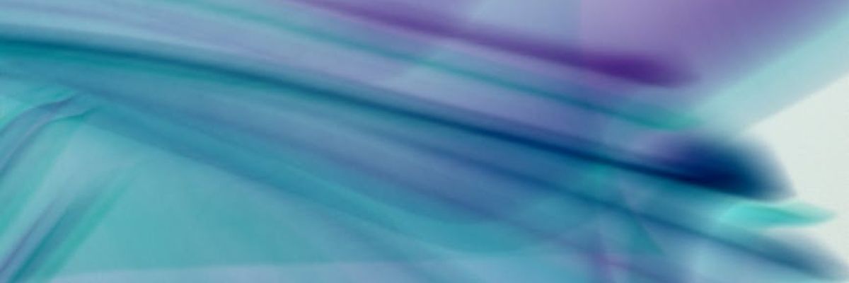 Abstract ultraviolet waves symbolizing fluid body motion and comfort